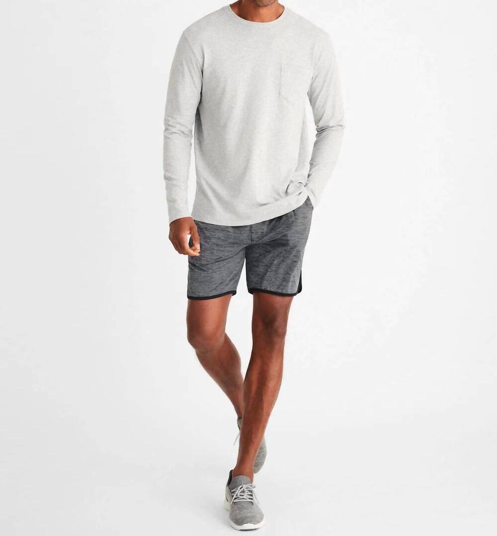 NEW JOHNNIE-O ricky pull-on shorts in onyx